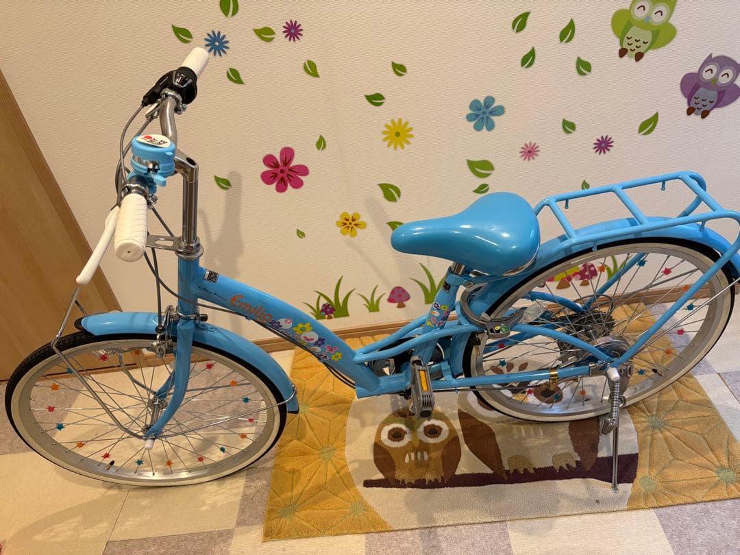 子供用自転車 水色 (直接受け取りできる方が限定／川崎市)