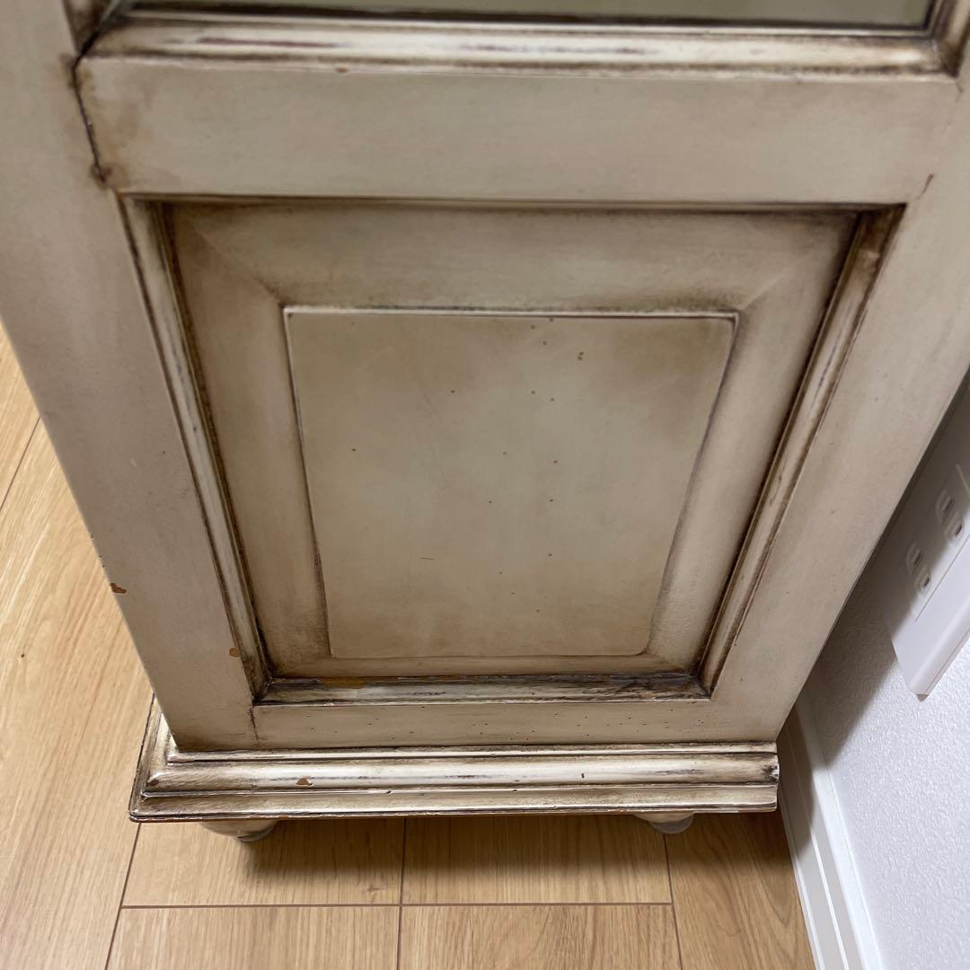 フランス　棚　収納棚　フレンチ　ヨーロッパ調　シェルフ　ホワイト　アンティーク棚