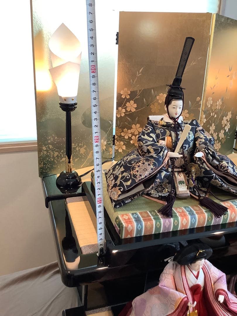 三段飾り 平安優香作　雛人形　ひな祭り　美品