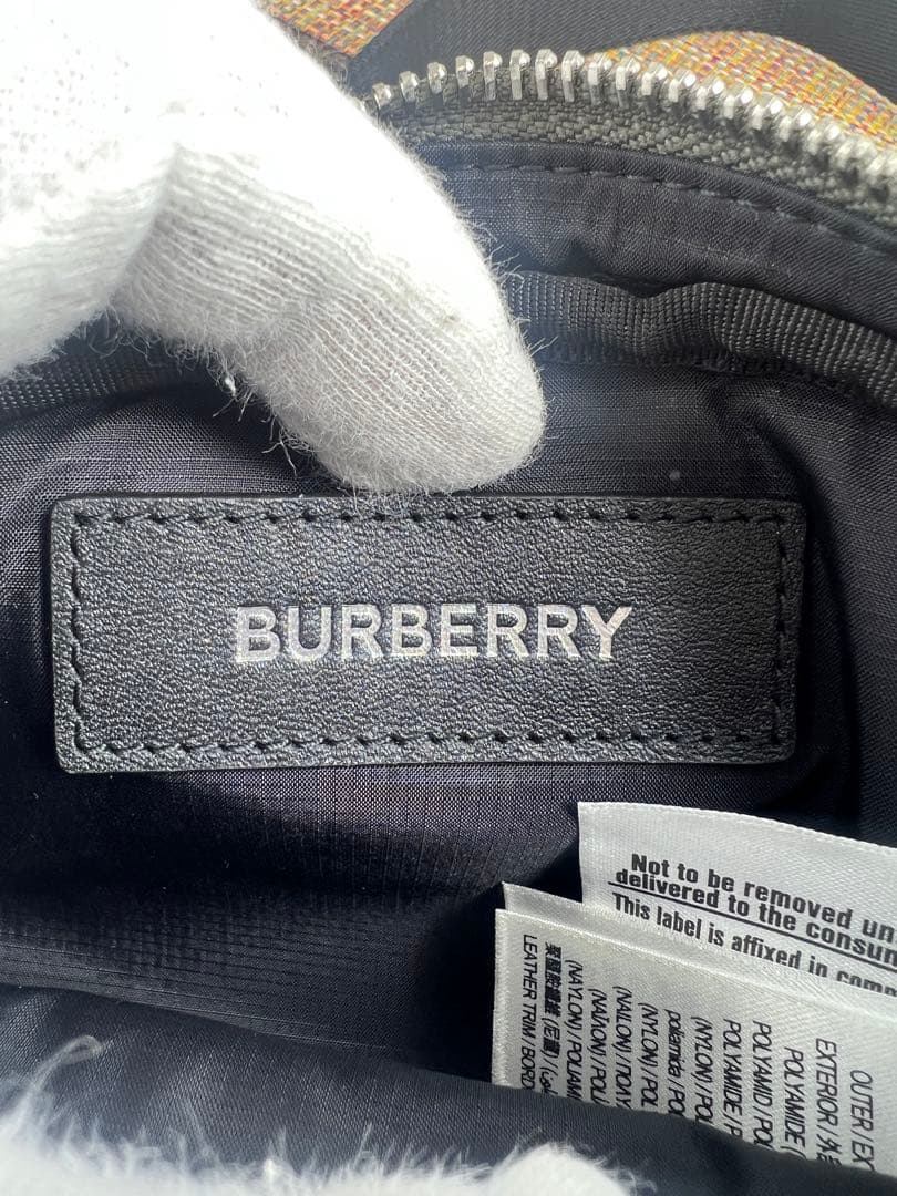 松本 ✨極美品✨BURBERRY バーバリー CANNON ボディバッグ