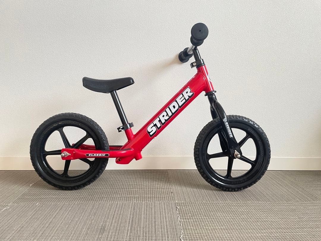 STRIDER バランスバイク レッド 12インチ