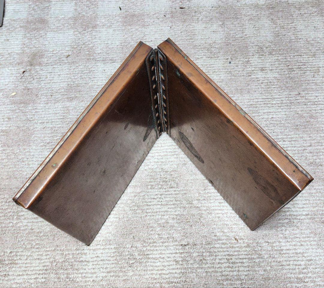 収納ケース　衣装ケース　昭和レトロ　銅製　金属製　アンティーク　骨董品　古道具