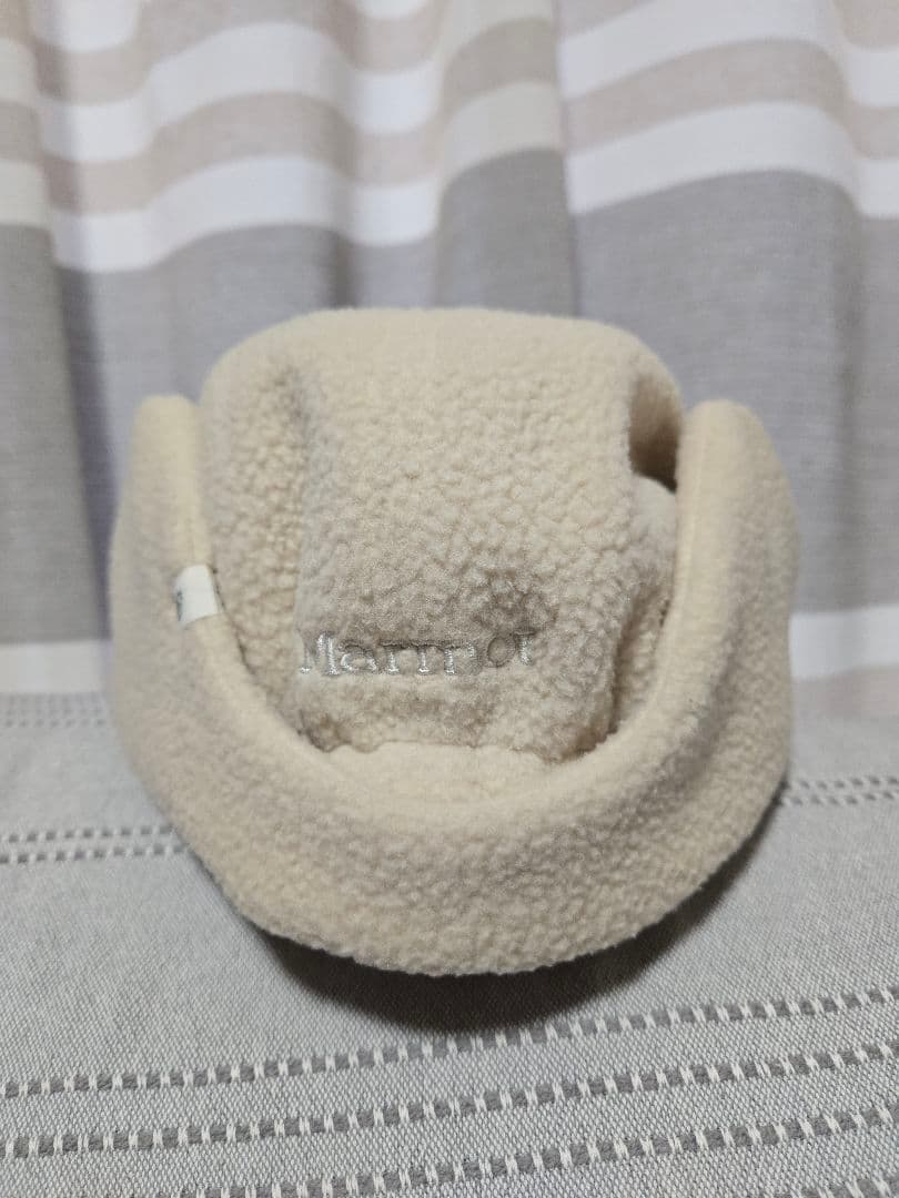 Marmot×ETRE TOKYO ボアフリースキャップ