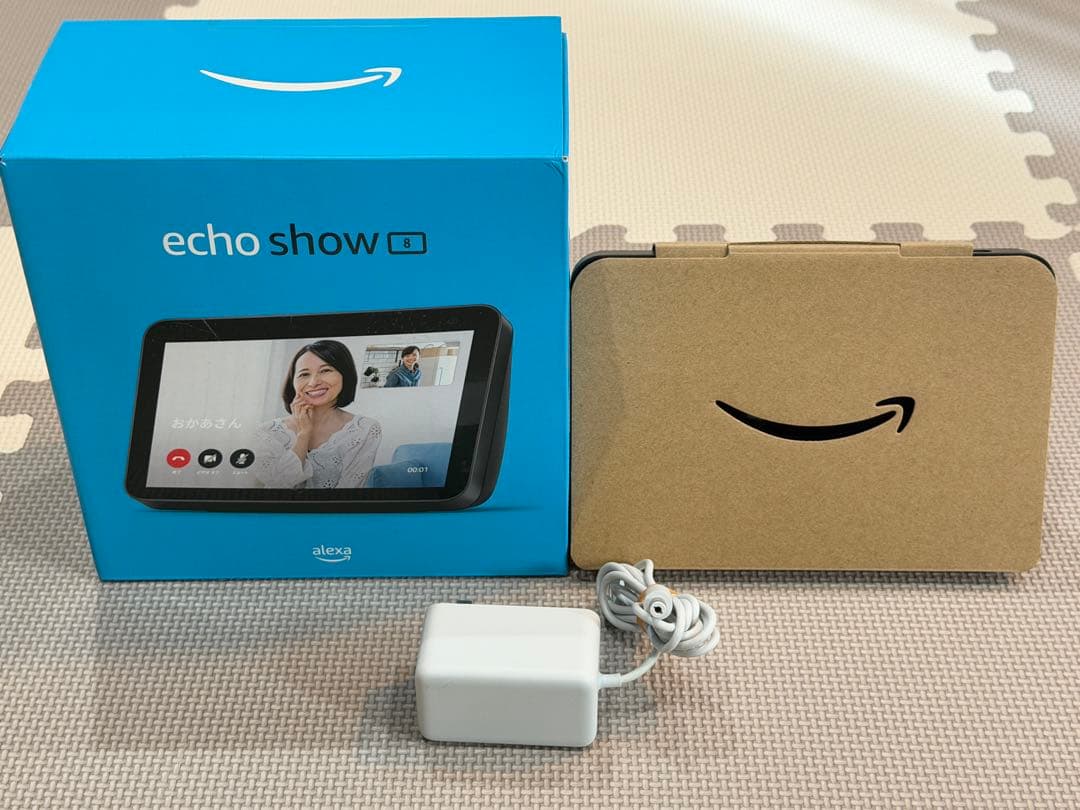 【美品】Amazon エコーショー8 第2世代Echo Show チャコール