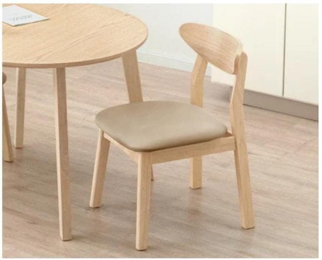 TG DC NTR　2脚　ダイニングチェア　ナチュラル＊ベージュ　カフェチェア