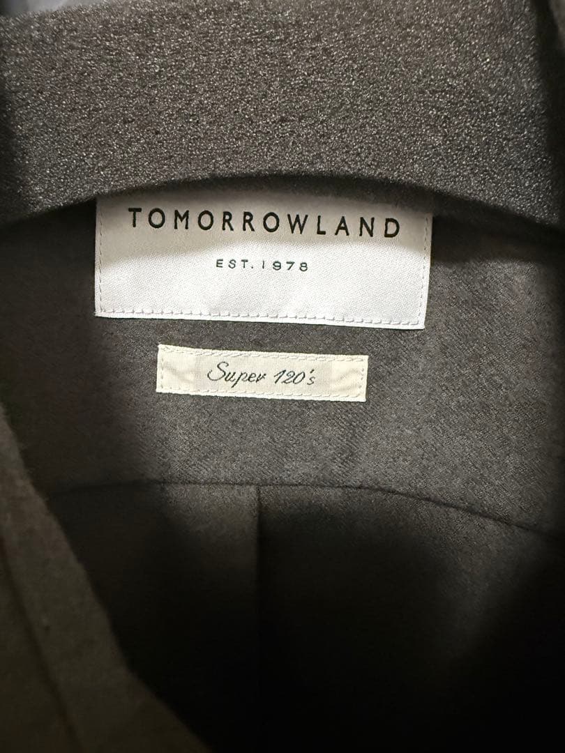【新品】TOMORROWLAND ウールシャツ