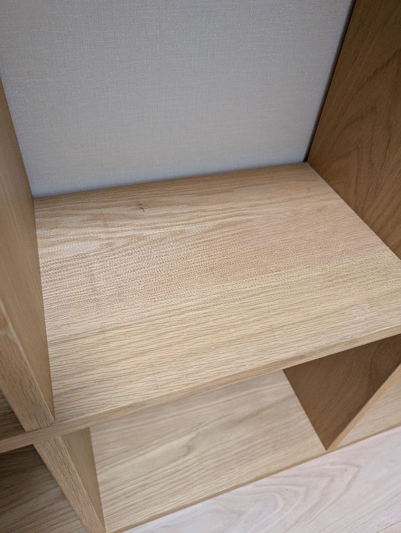 あらあおぱぱ スタッキングシェルフ チェスト2つ付き 5x3段