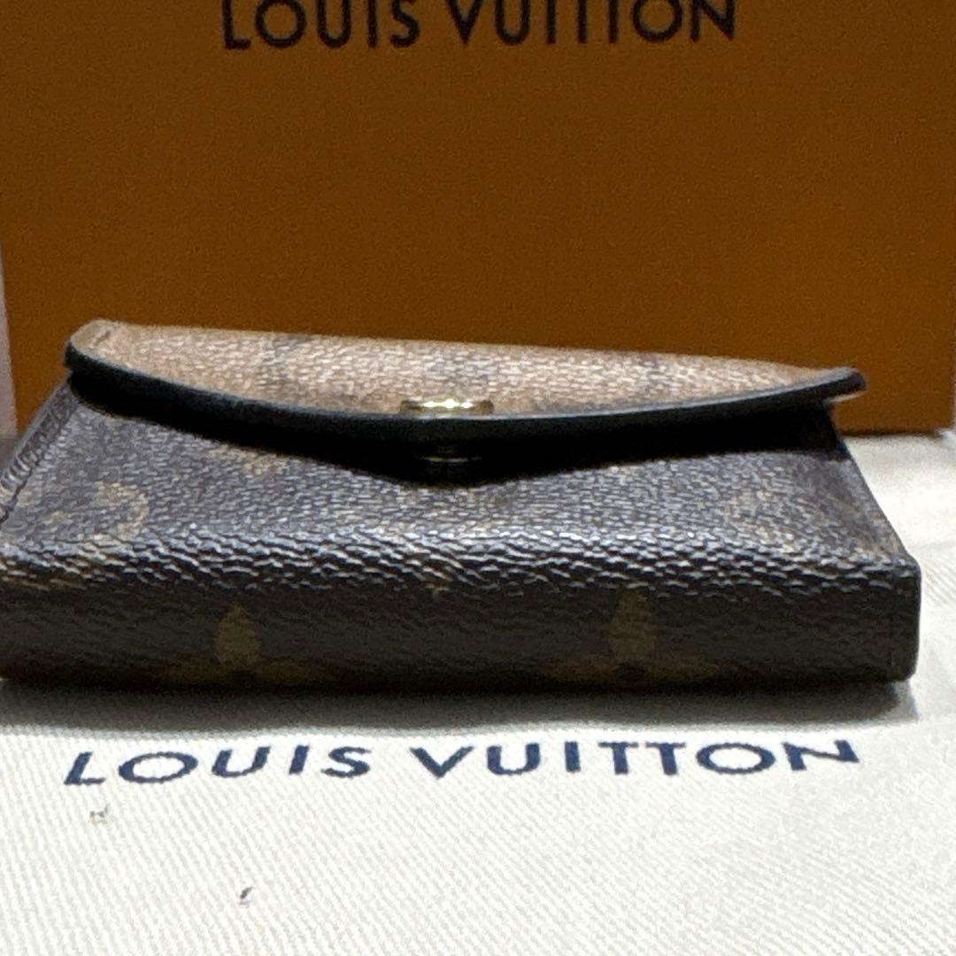 ルイヴィトン モノグラム ポルトフォイユ ゾエ 二つ折り 財布 リバース 茶色