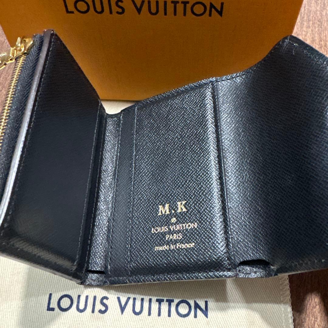 ルイヴィトン モノグラム ポルトフォイユ ゾエ 二つ折り 財布 リバース 茶色