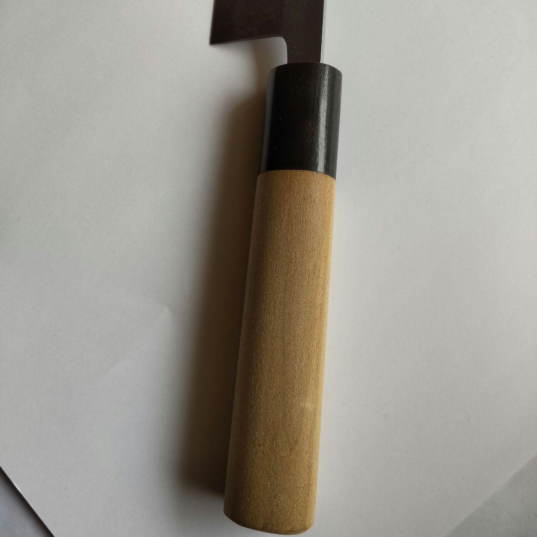 木屋　困　イヅツキ　身卸出刃（みおろしでば・出刃包丁）180mm　水牛口