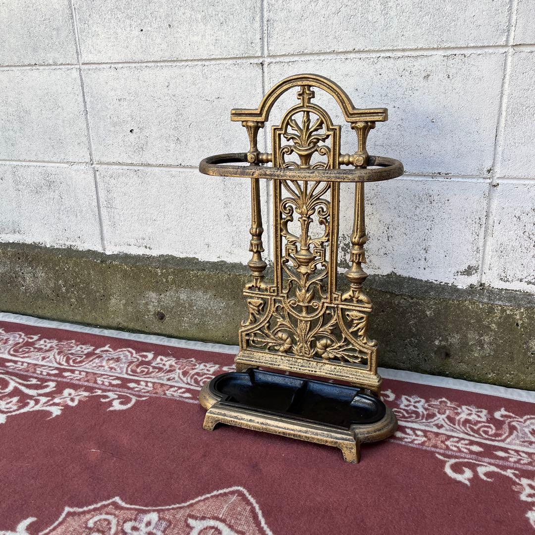 アンティークデザイン◾️アイアン鉄製 傘立て アンブレラスタンド 玄関収納