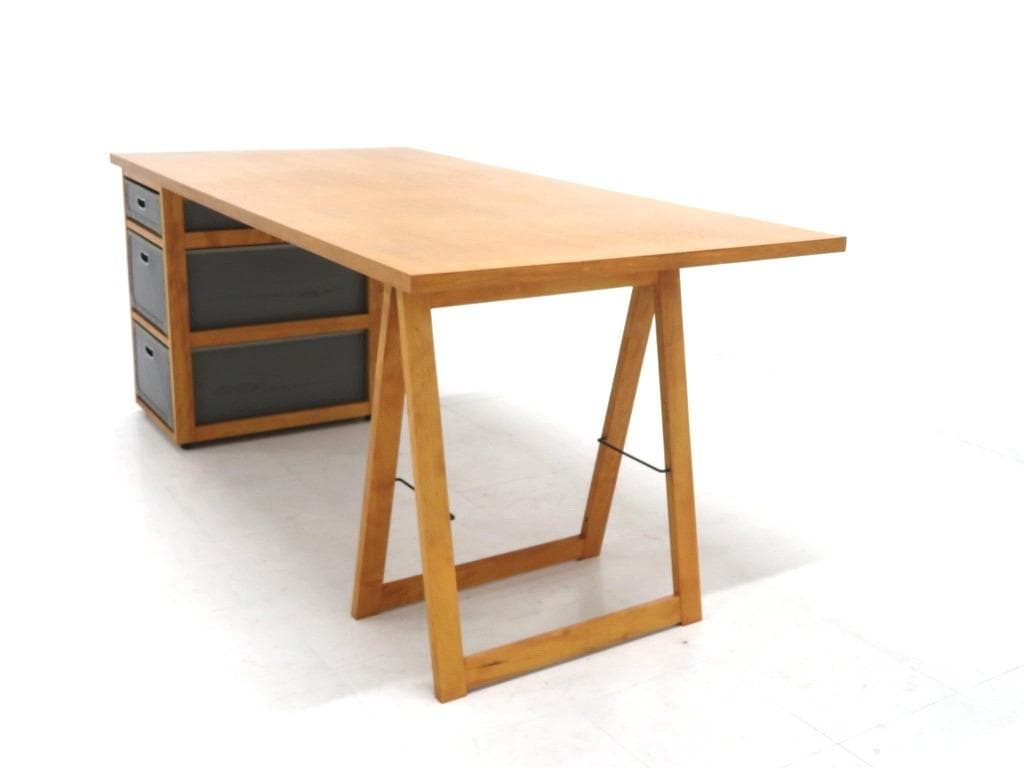 展示品　サザビー　作業台　デスク　店舗什器　デスク　机　片袖机