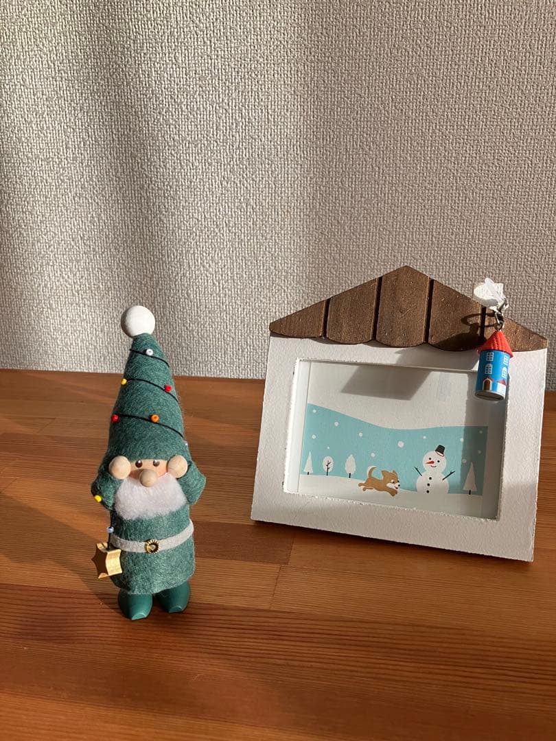 高島屋限定　電飾にからまるはりきりサンタ