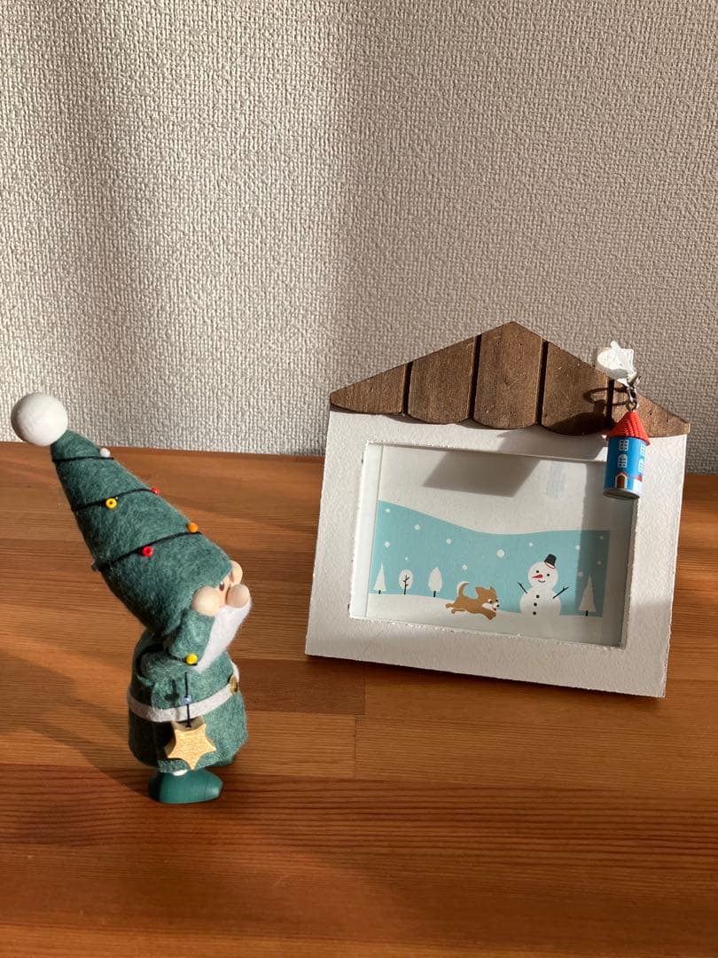 高島屋限定　電飾にからまるはりきりサンタ