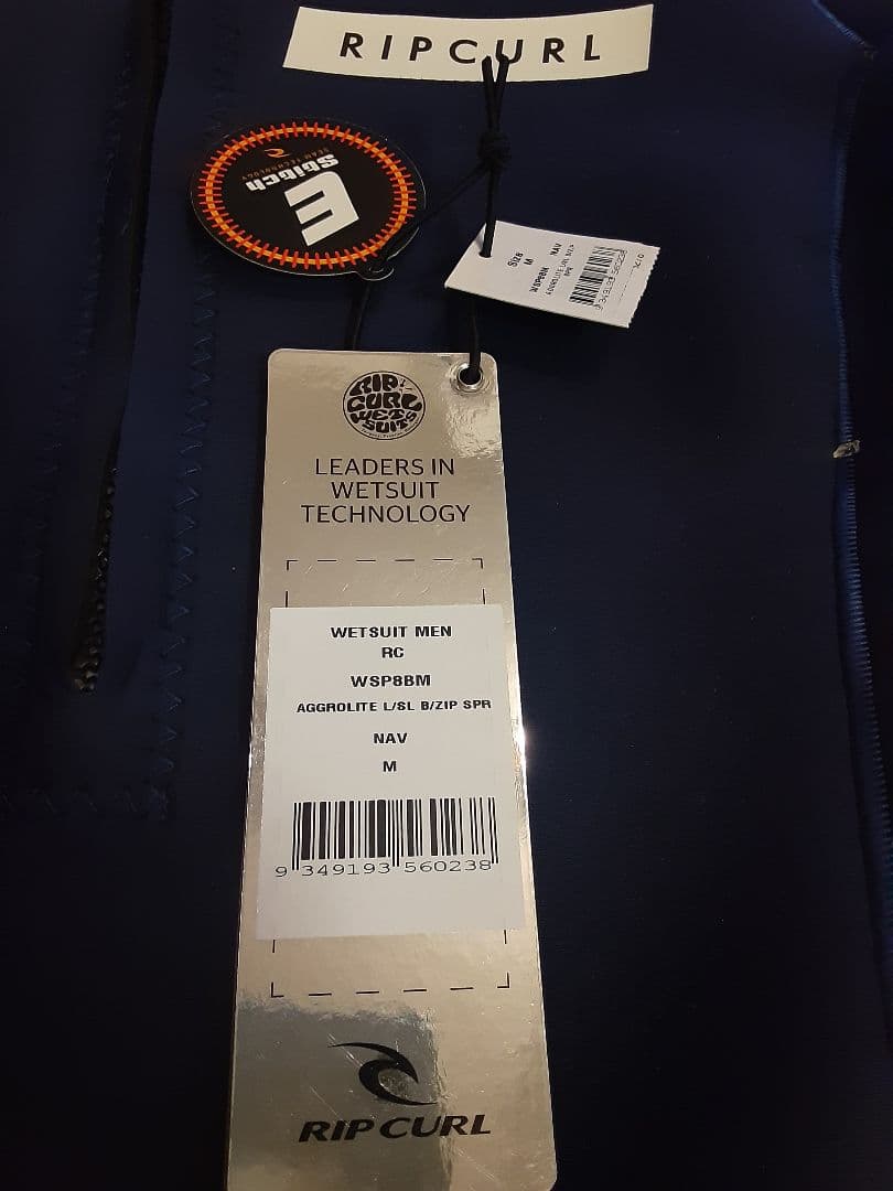 リップカール　ウェットスーツ　M・ML　ネイビー　ロングスリーブスプリング