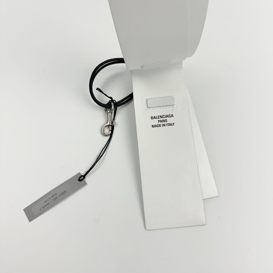 【新品未使用】BALENCIAGA バレンシアガ チャーム キーリング バゲージ