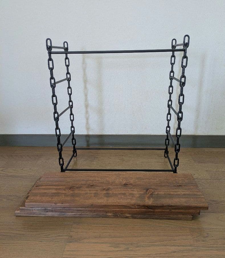 アイアンラック　チェーン棚