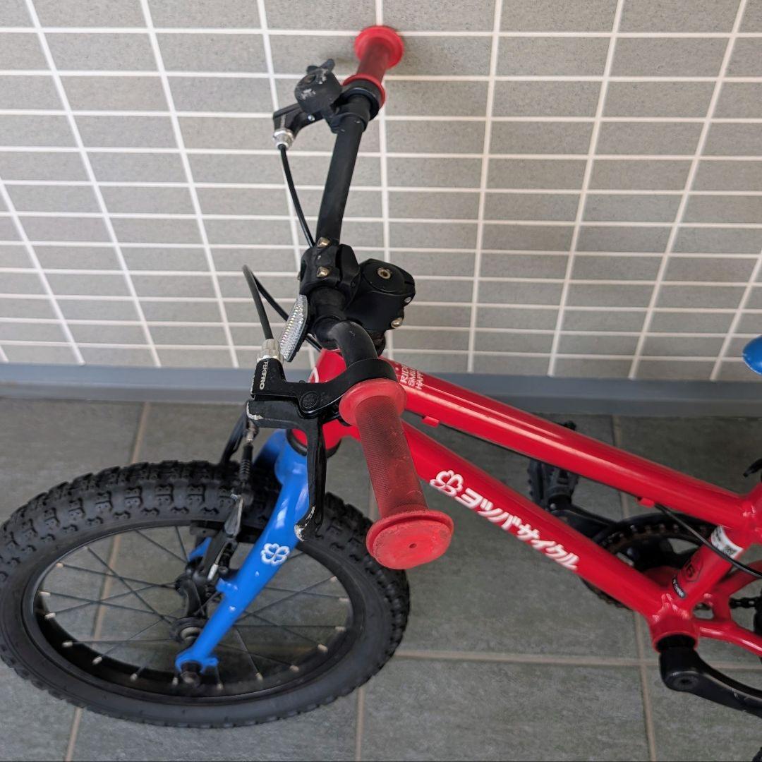 ヨツバサイクル 16インチ ヒーローレッド 子供用 自転車 東京 埼玉 手渡し