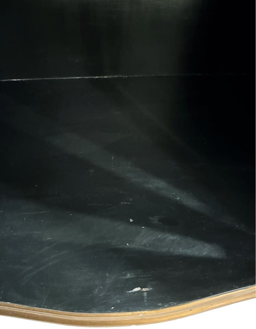 逸品 黒漆 中国美術 花鳥文様 キャビネット箪笥/アンティーク