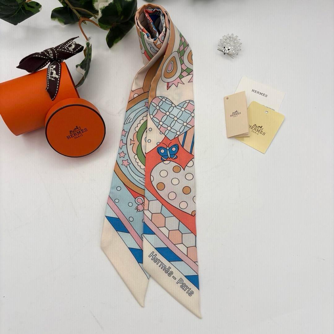 エルメス　ツイリー　LES MURMURES DE LA FORET