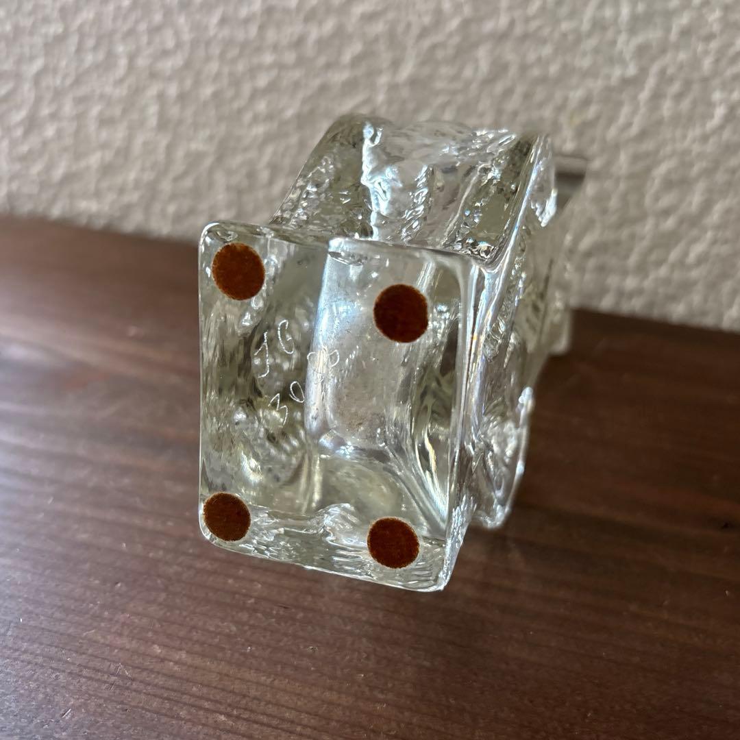 ヴィンテージ ガラス花器 イングリッド クリスタルフラワーベース 花瓶 西ドイツ