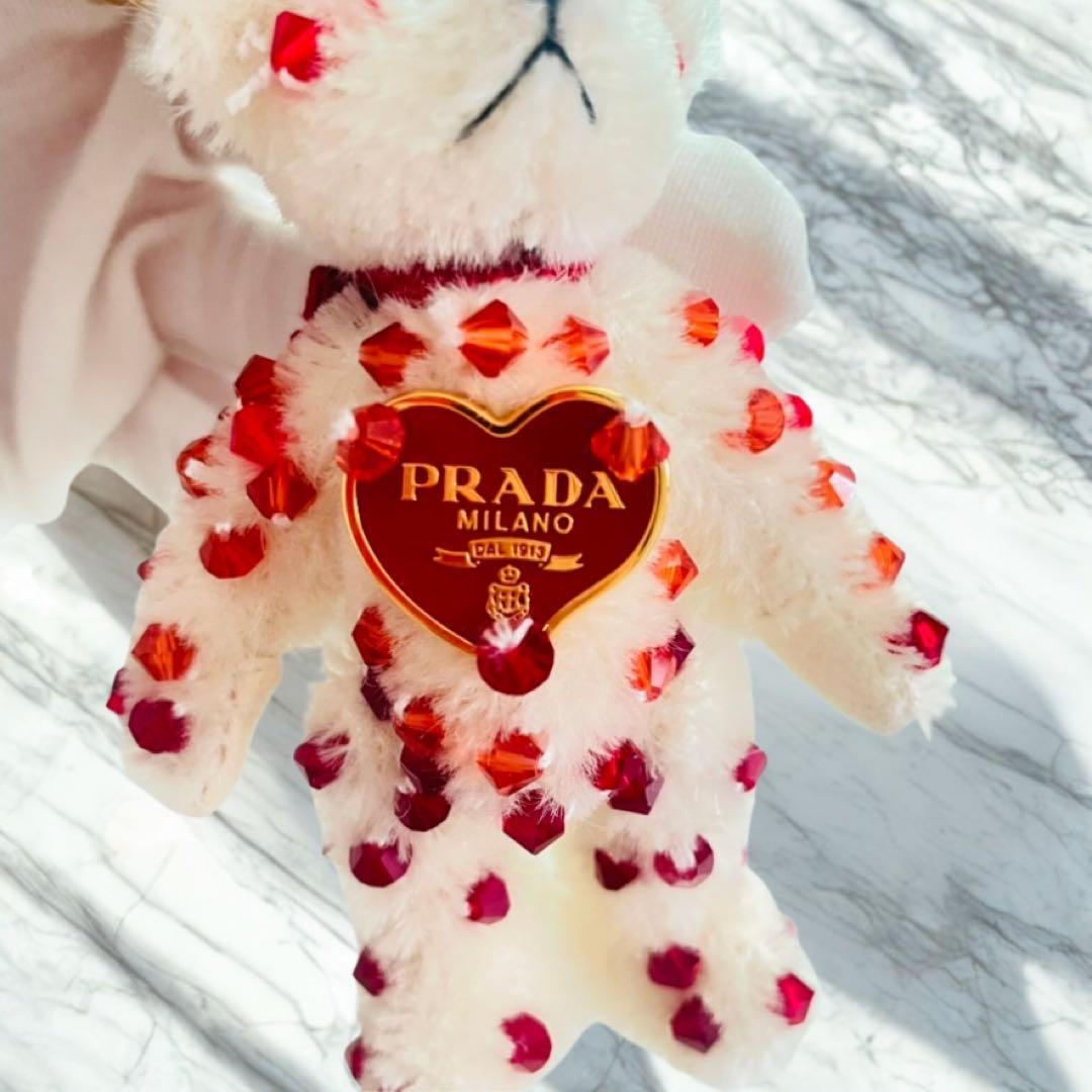 PRADA テディベア　ベアトリックキーホルダー