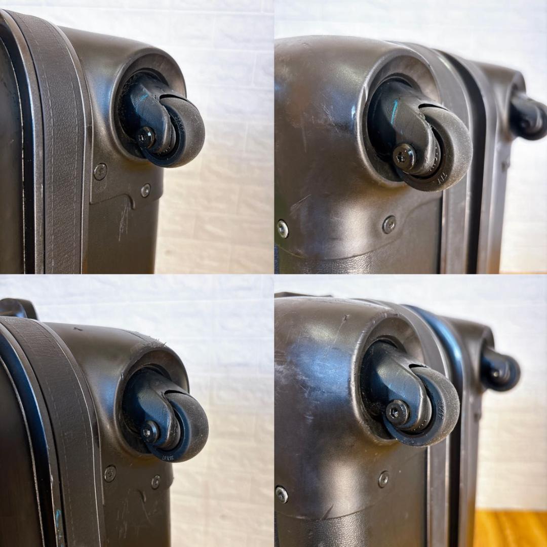 サムソナイト　 大型　キャリーケース　スーツケース　ブラック　機内持ち込み不可