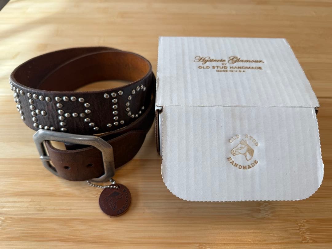 極美品⭐️HYSTERIC GLAMOUR x OLD STUDS⭐️ブラウン⭐️M