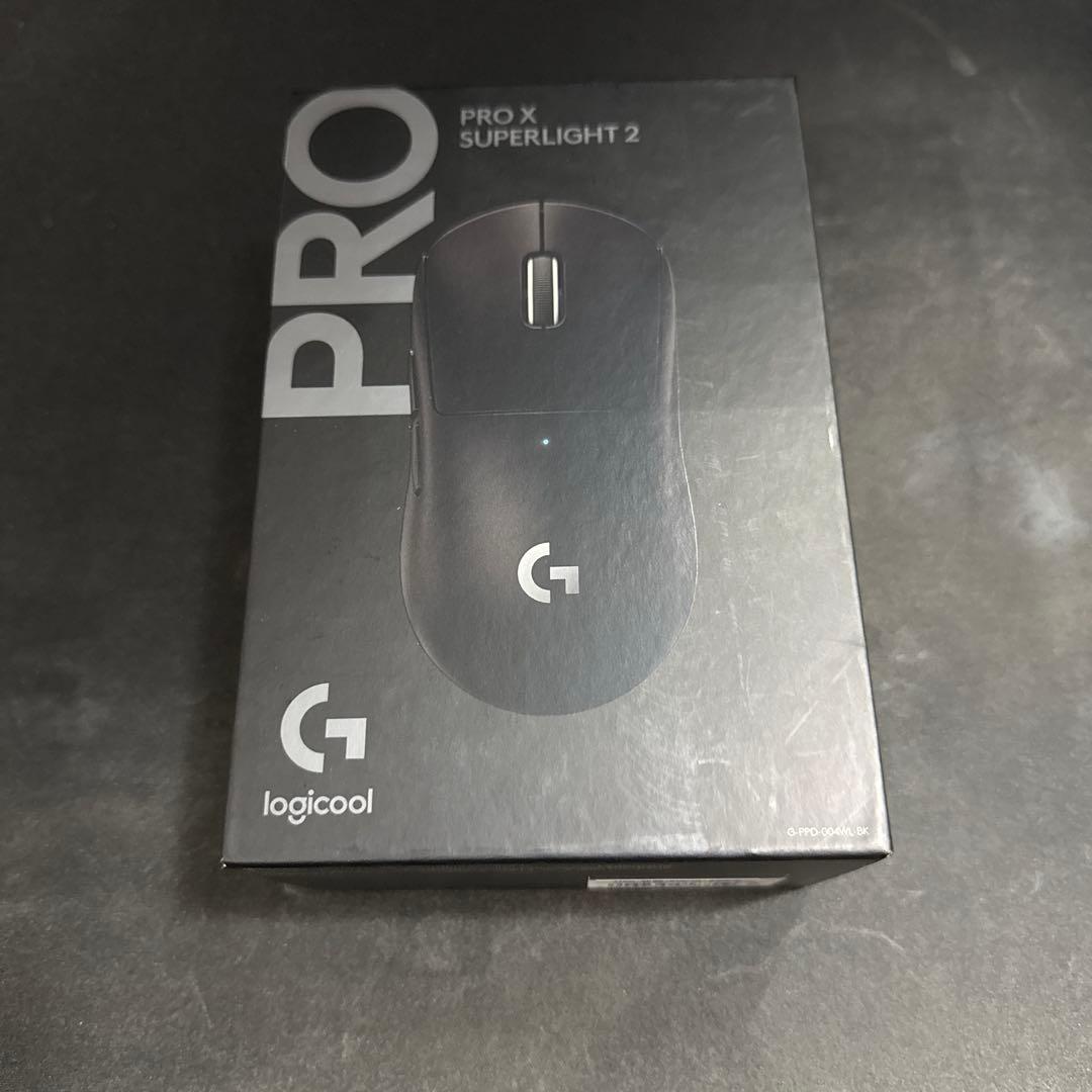 Logicool PRO X SUPERLIGHT 2 ブラック