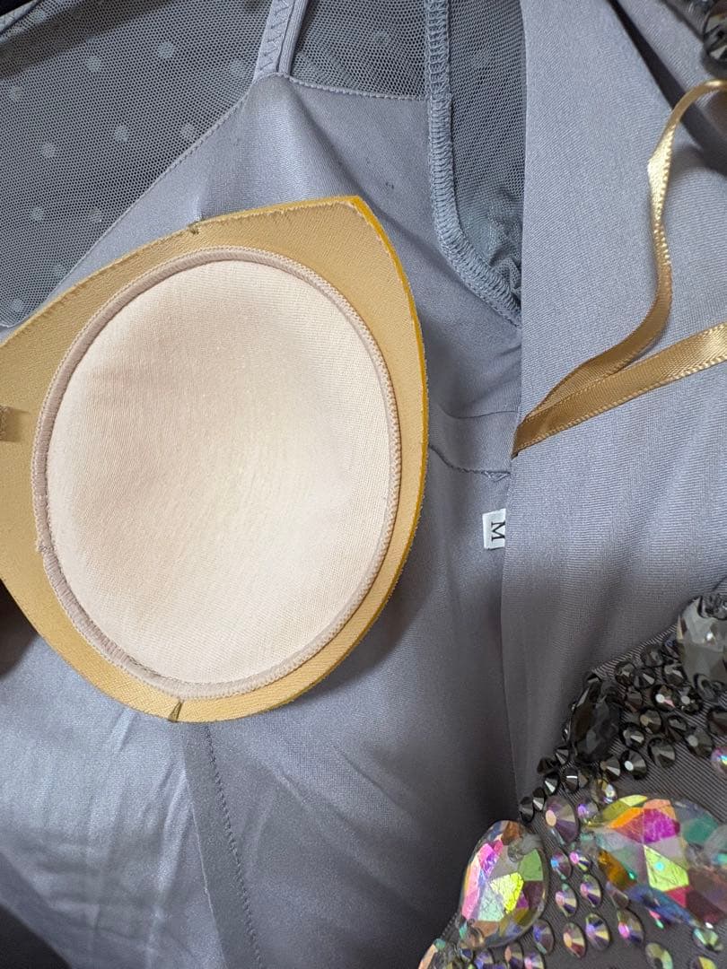 社交ダンス用シルバードレス