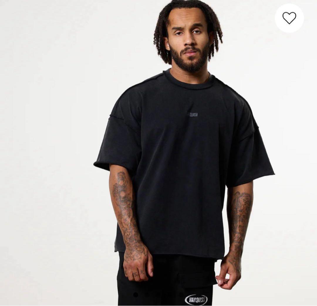 トップス Vanquish WASHED OVERSIZED BOXY T SHIRT