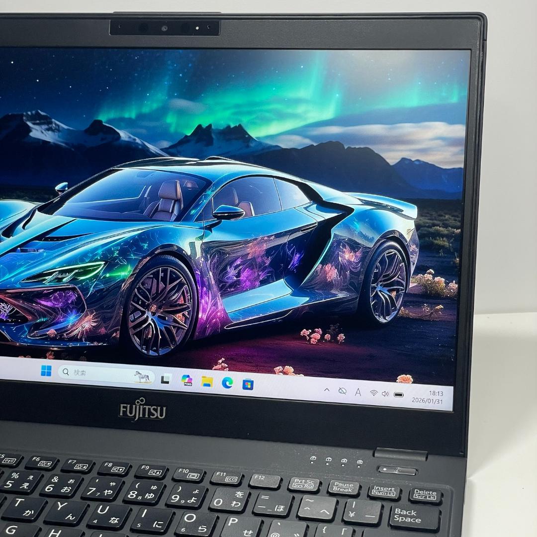 第10世代i7 富士通 U9310 ノートPC メモリ16GB SSD 薄型軽量