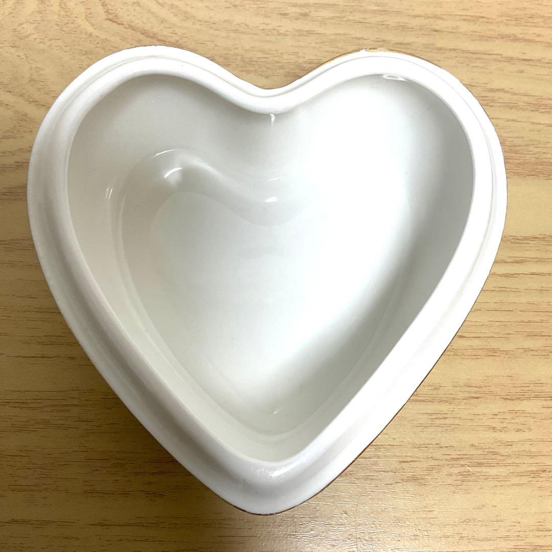 イギリス　ハマースレイ　すずらん　ハート　トリンケットボックス　大　小物入れ