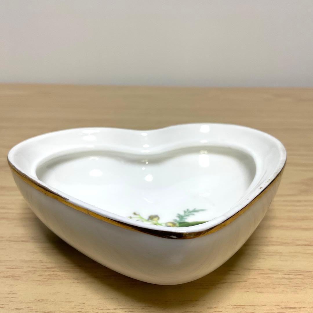 イギリス　ハマースレイ　すずらん　ハート　トリンケットボックス　大　小物入れ