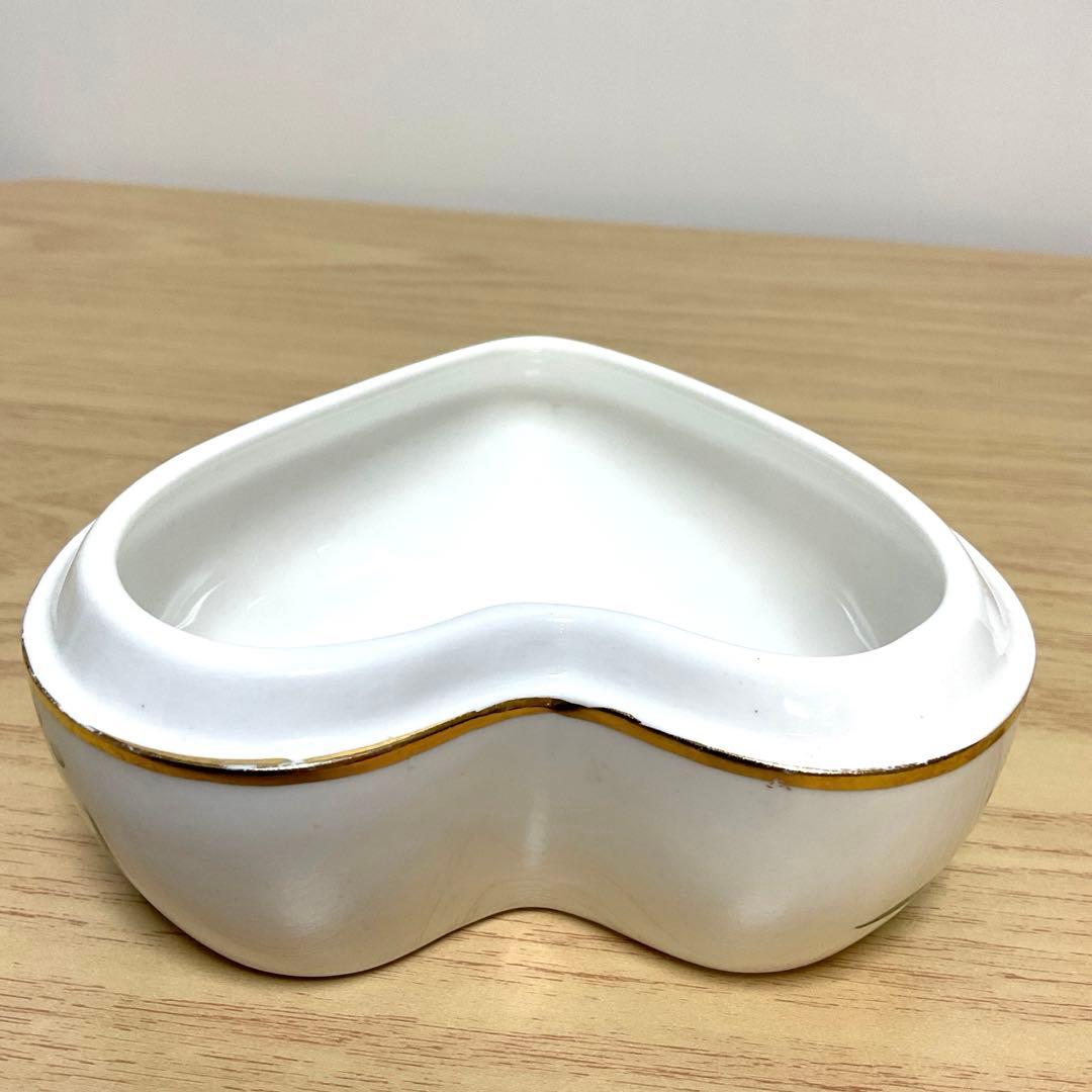 イギリス　ハマースレイ　すずらん　ハート　トリンケットボックス　大　小物入れ