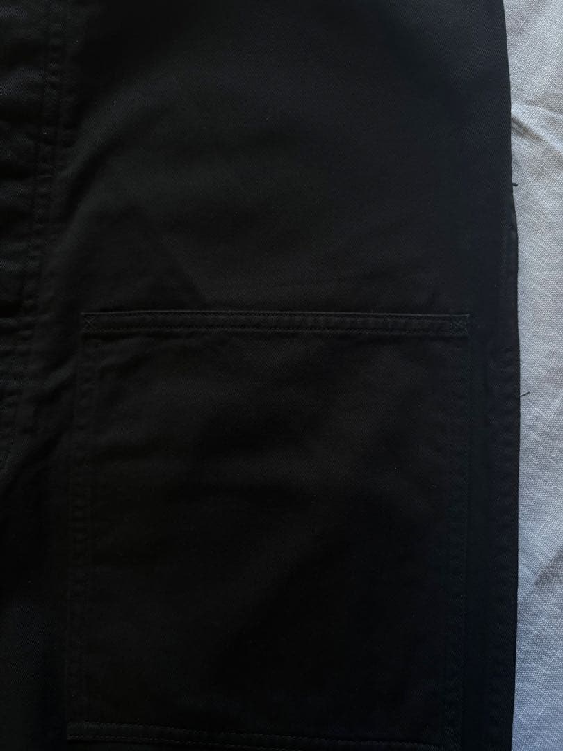 ネストローブ　コットンツイルデッキサロペット