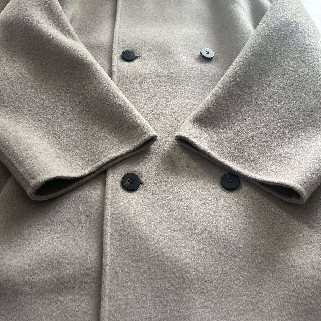 定価94600円【GALERIE VIE 】ウールコート　グレー　ロングコート