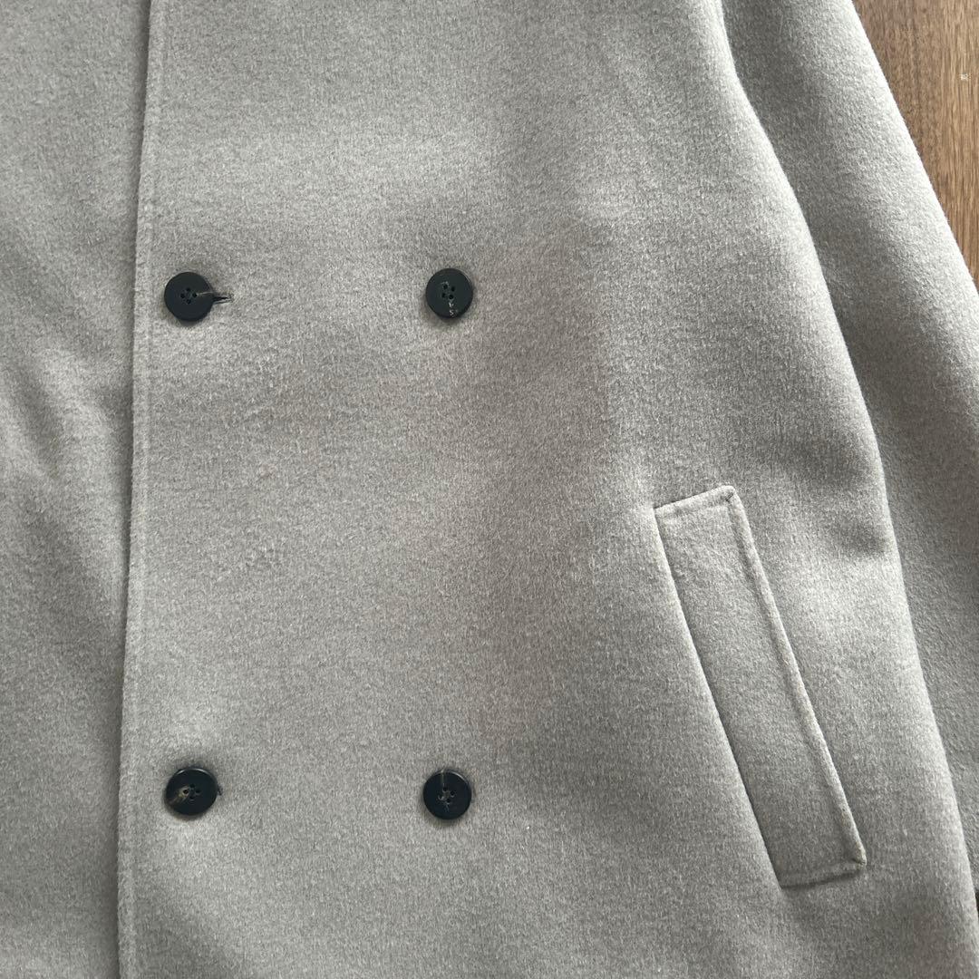 定価94600円【GALERIE VIE 】ウールコート　グレー　ロングコート