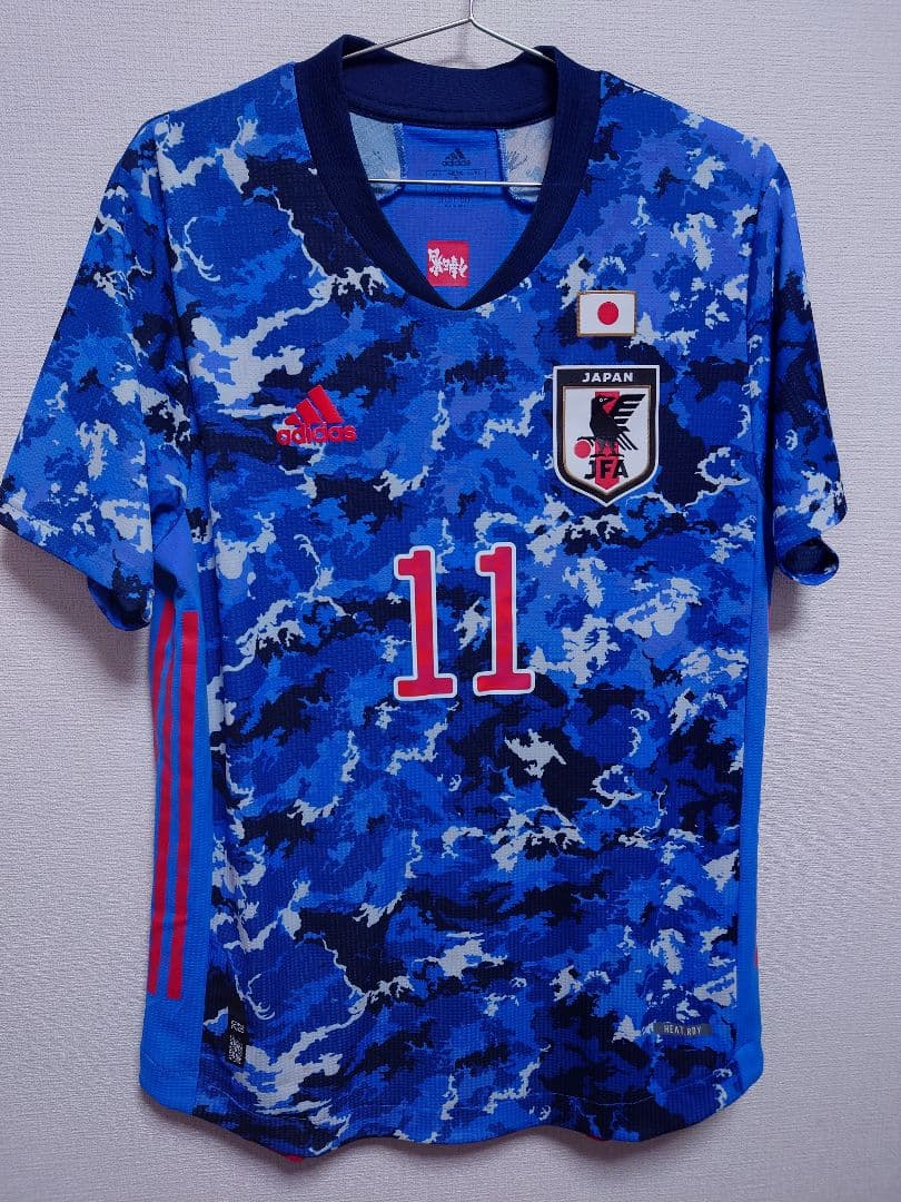 adidas　2020　日本代表　三笘薫　オーセンティックユニフォーム