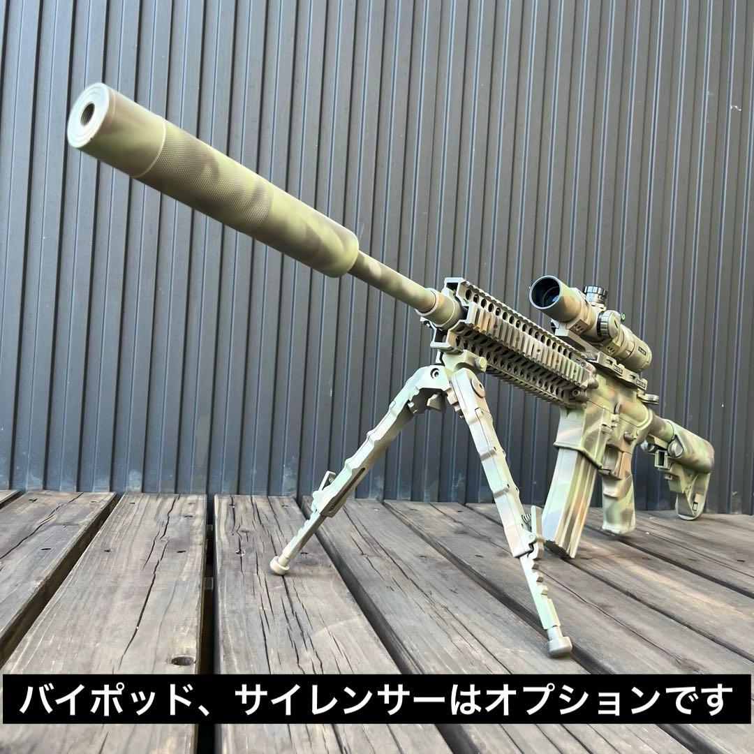 【マイ】東京マルイ レシーライフル＋ショートスコープ+スペアマグ+パーネル