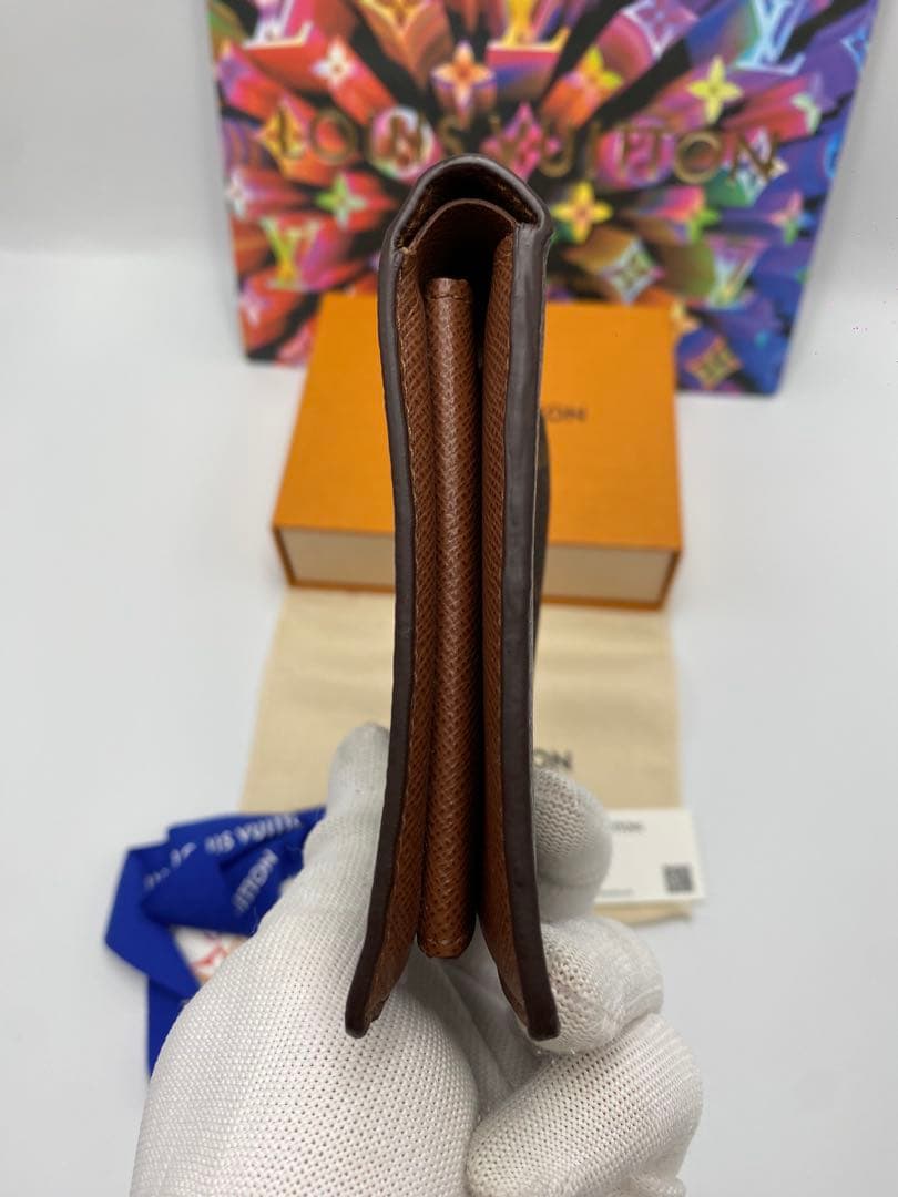 新型 ルイヴィトン　モノグラム ブラック　ポルトフォイユマルコ　折り財布