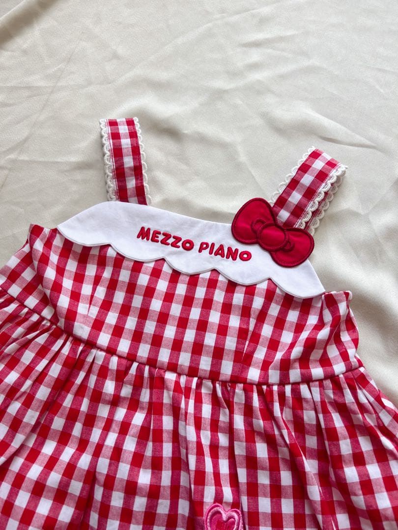 「未使用」MEZZO PIANO ハローキティ 50th ワンピース