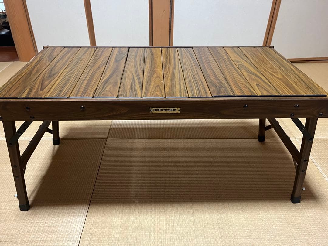 テーブル・チェア・ハンモック BROOKLYN WORKS ALUMINIUMBUNNERTABLE WOOD