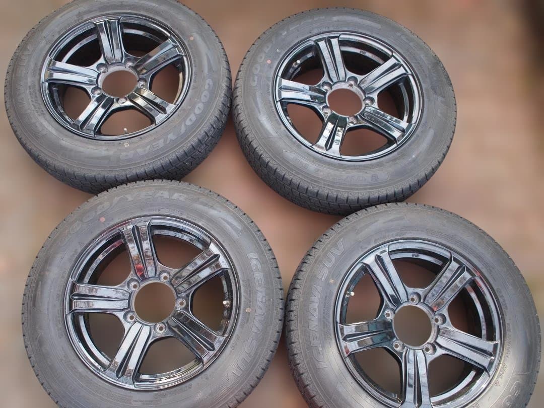 ジムニー JB23　Goodyear スタッドレスタイヤセット