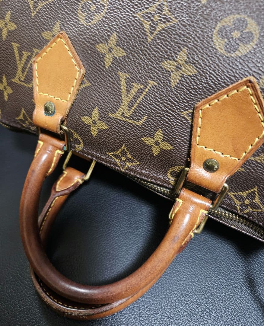 【良品】ルイ・ヴィトン モノグラム スピーディ25 ハンドバック