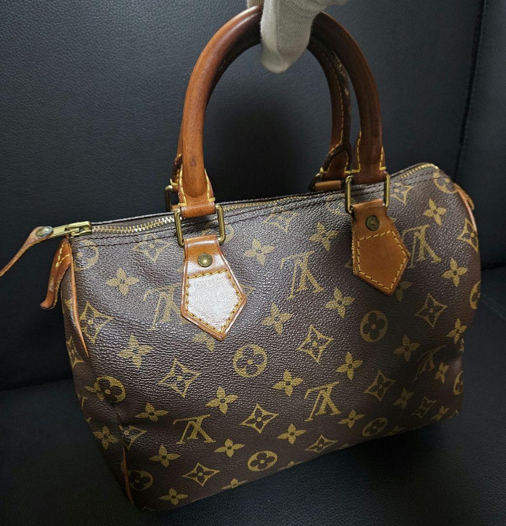 【良品】ルイ・ヴィトン モノグラム スピーディ25 ハンドバック
