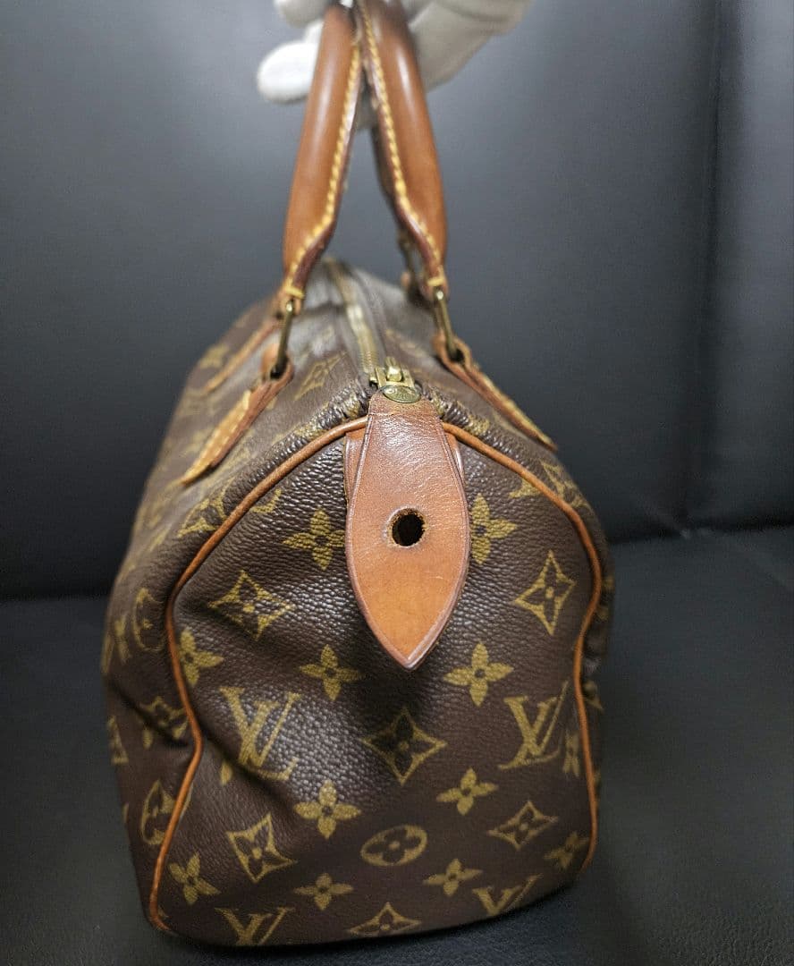 【良品】ルイ・ヴィトン モノグラム スピーディ25 ハンドバック
