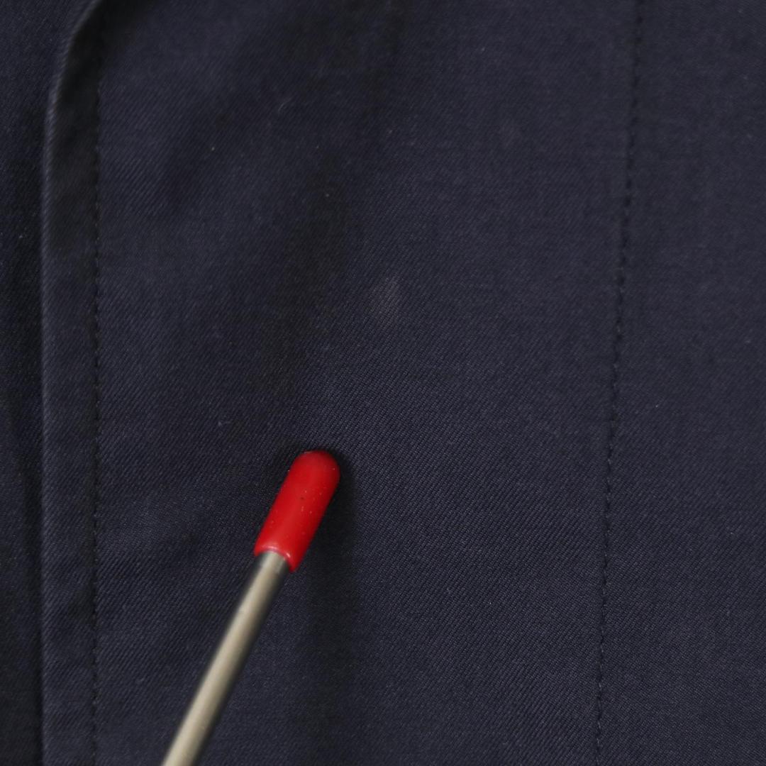 【現行モデル✨】バーバリー ステンカラーコート 裏地総ノバチェック ネイビー M