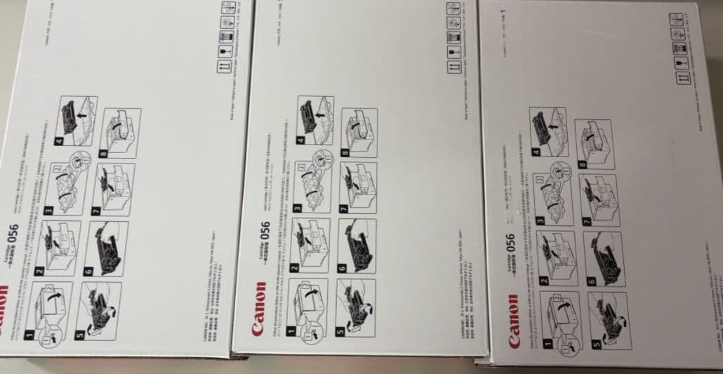 【新品未開封】Canon 056 トナーカートリッジ3個セット