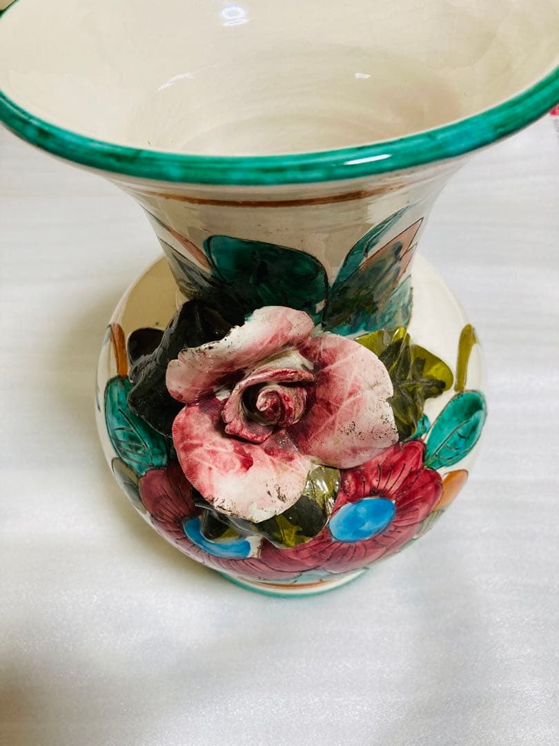 CERAMICHE PAOLI イタリア製花瓶壺インテリア希少レア年代物